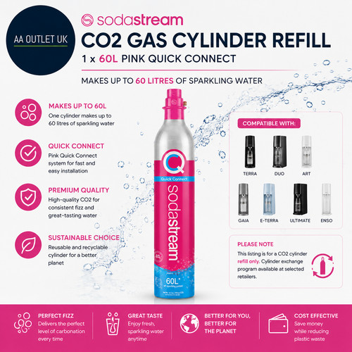 Sodastream co2 gas cylinder - co2,