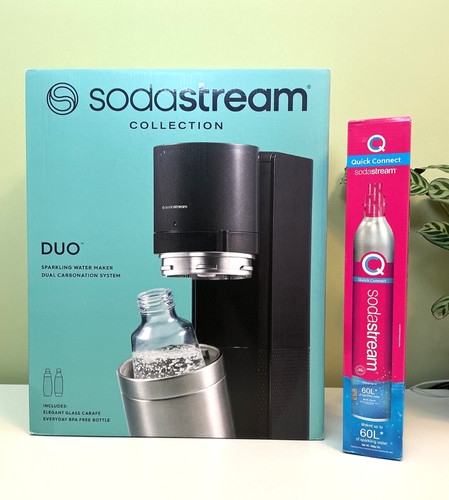 Sodastream duo sparkling water - sparkling,