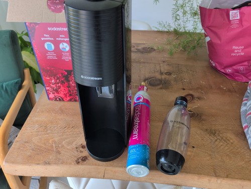 Terra black soda stream - black,