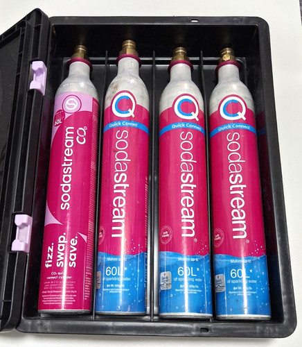 Empty co2 gas - 4x, by