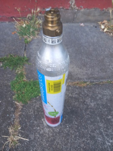 Empty sodastream gas cylinder - sodastream,